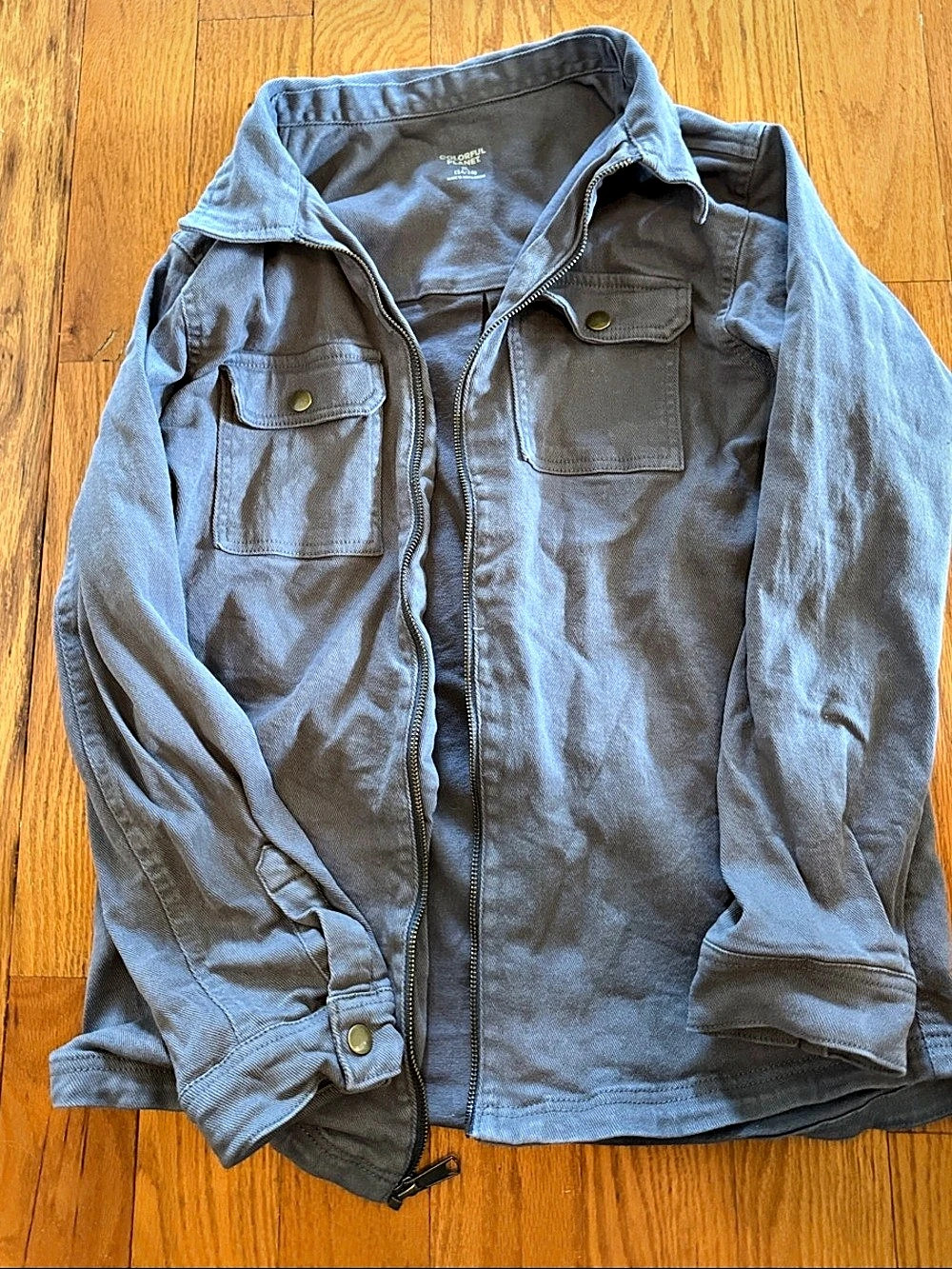 Colorful Planet boys Lightweight Gray Jacket